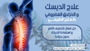 علاج الديسك والانزلاق الغضروفي