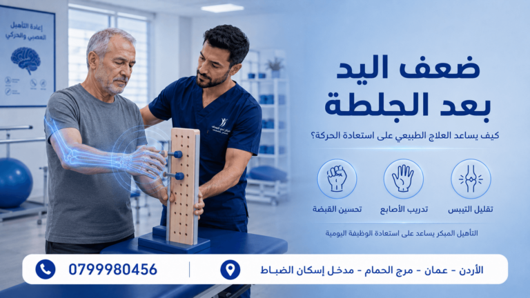 ضعف اليد بعد الجلطة