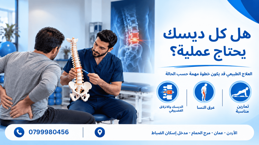 مركز علاج آلام الديسك في عمان